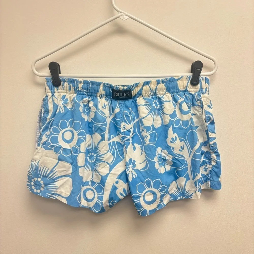 Guilio Beachwear Floral Swim Trunks